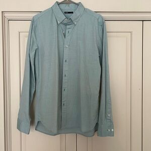 Nordstrom Blue Casual Button Down Shirt